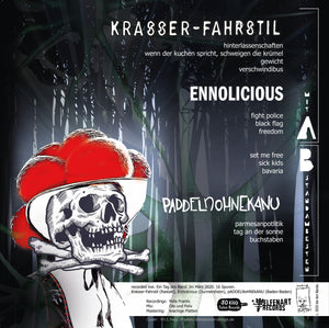 pADDELNoHNEkANU / Krasser-Fahrstil / Ennolicious Split LP