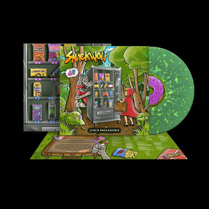 Snackwolf - Lunch Breakdown - Green Splatter   - Vinyl