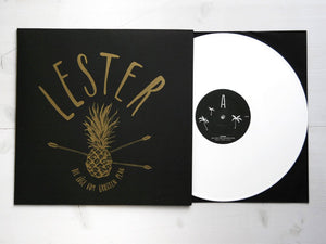 Lester -  Die Lüge vom großen Plan - Weißes 12"Vinyl, goldenes Cover