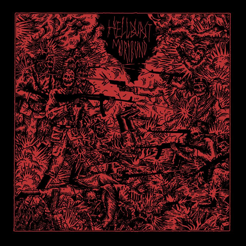 Hellburst / Moribund EP / rotes Cover
